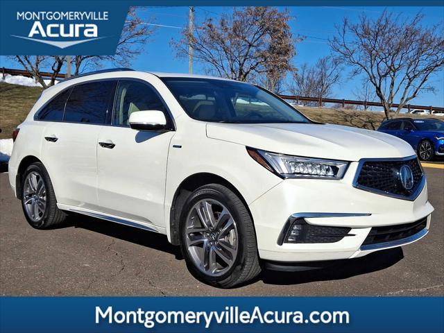 used 2019 Acura MDX Sport Hybrid car, priced at $29,450