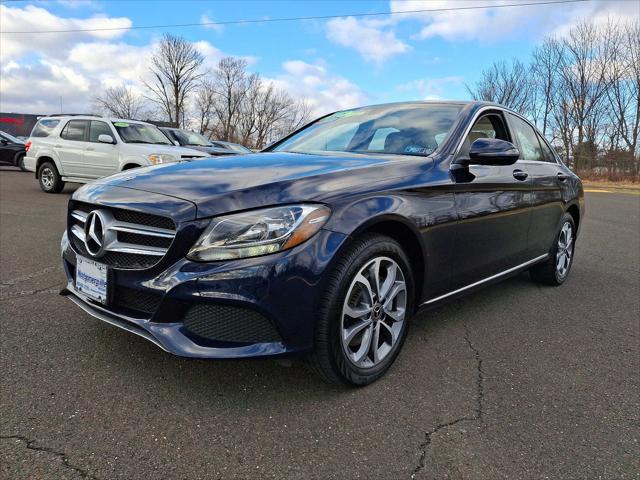 used 2018 Mercedes-Benz C-Class car, priced at $19,889