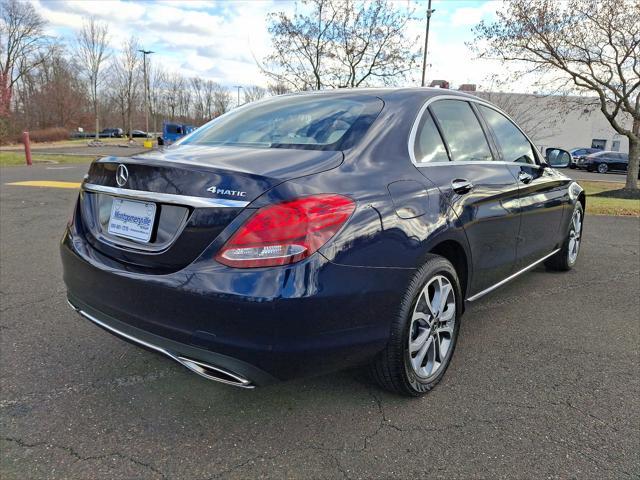 used 2018 Mercedes-Benz C-Class car, priced at $19,889