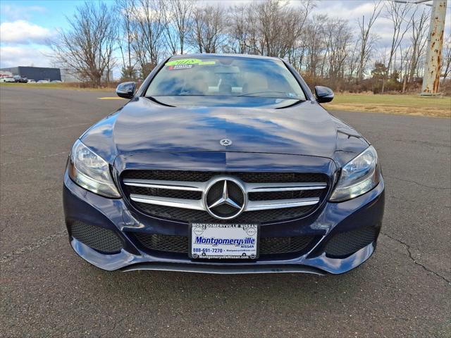 used 2018 Mercedes-Benz C-Class car, priced at $19,889