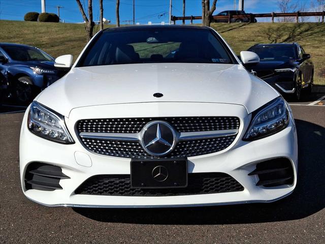 used 2021 Mercedes-Benz C-Class car, priced at $26,899