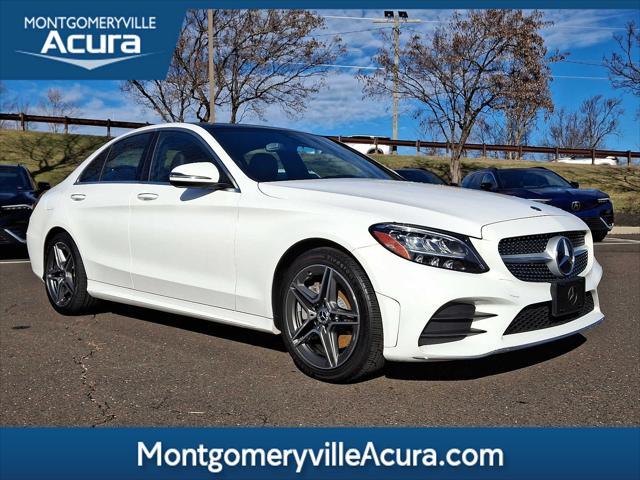 used 2021 Mercedes-Benz C-Class car, priced at $26,899