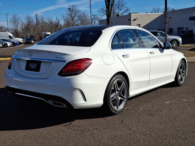 used 2021 Mercedes-Benz C-Class car, priced at $26,899