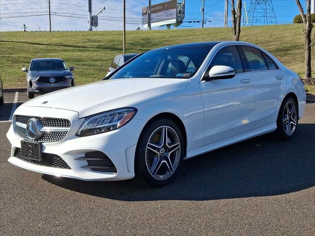 used 2021 Mercedes-Benz C-Class car, priced at $26,899