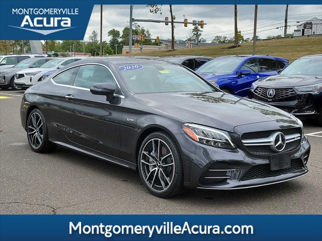 used 2020 Mercedes-Benz AMG C 43 car, priced at $43,499