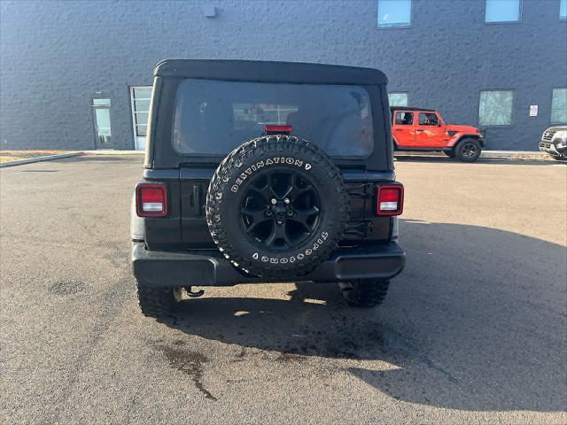 used 2021 Jeep Wrangler car, priced at $31,994