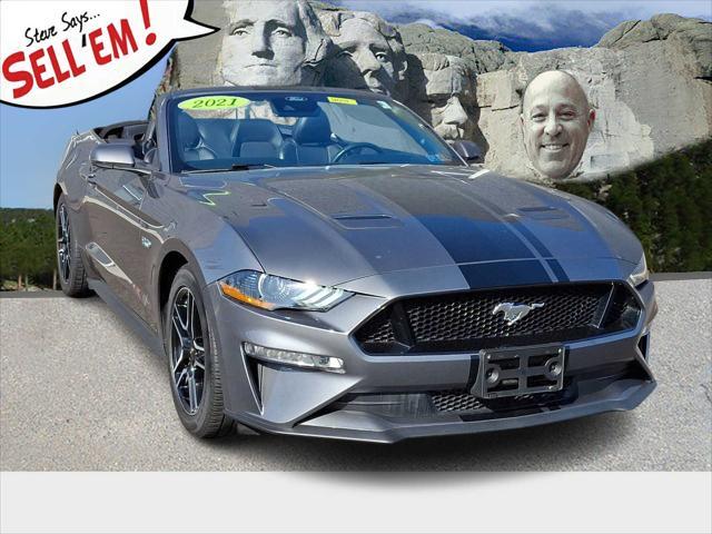 used 2021 Ford Mustang car, priced at $36,998