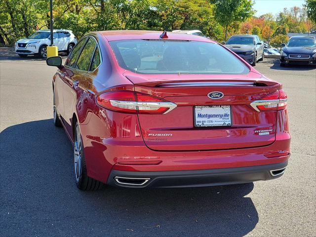 used 2019 Ford Fusion car, priced at $19,889