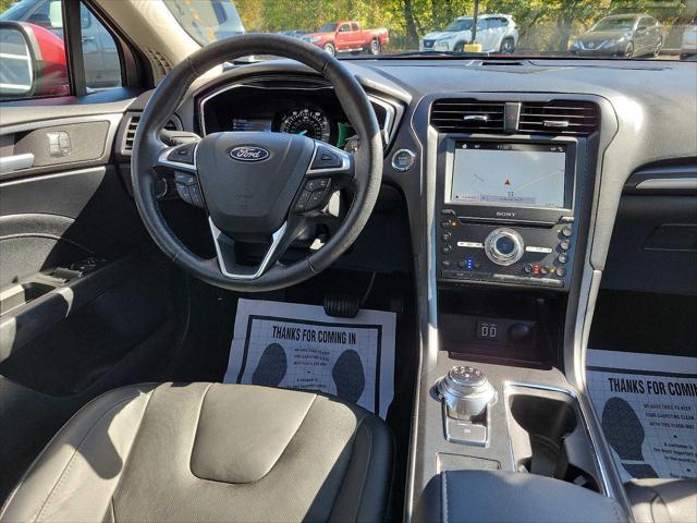 used 2019 Ford Fusion car, priced at $19,889