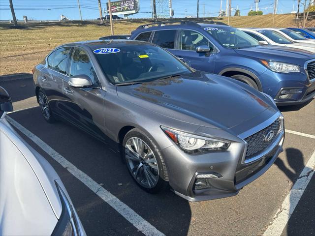 used 2021 INFINITI Q50 car, priced at $31,980