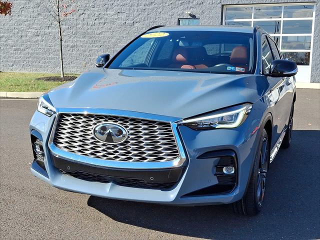 used 2022 INFINITI QX55 car, priced at $34,998