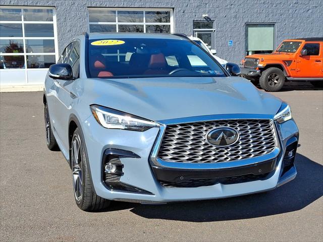 used 2022 INFINITI QX55 car, priced at $34,998