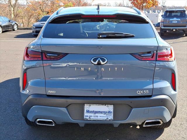 used 2022 INFINITI QX55 car, priced at $34,998