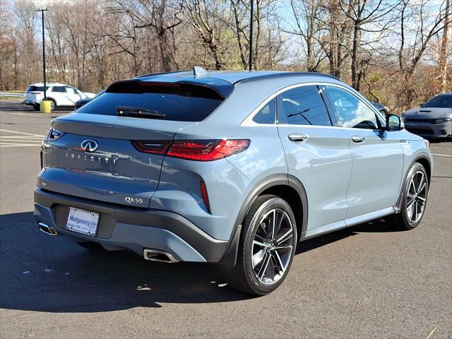 used 2022 INFINITI QX55 car, priced at $34,998