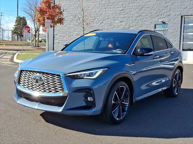 used 2022 INFINITI QX55 car, priced at $34,998