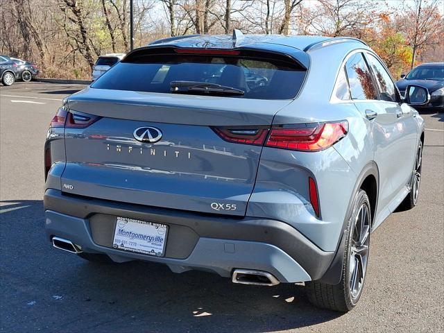 used 2022 INFINITI QX55 car, priced at $34,998