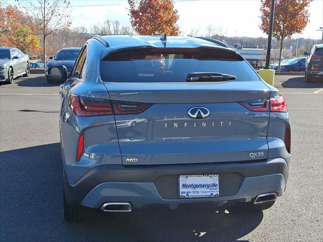 used 2022 INFINITI QX55 car, priced at $34,998