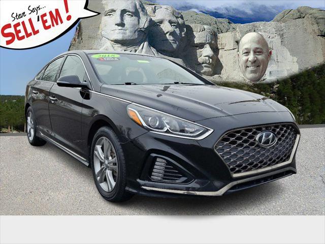 used 2018 Hyundai Sonata car, priced at $14,889