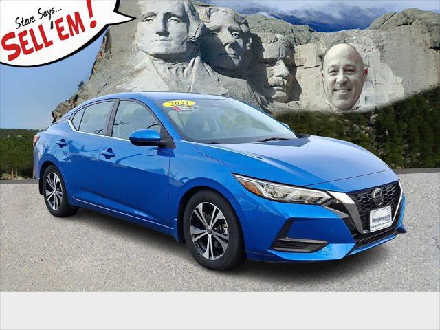 used 2021 Nissan Sentra car, priced at $17,798