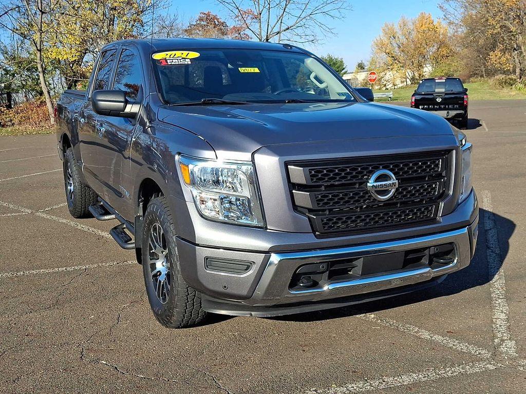 used 2021 Nissan Titan car, priced at $31,650