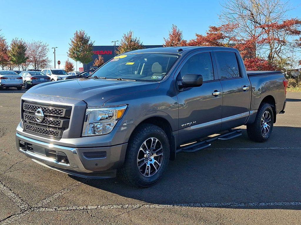 used 2021 Nissan Titan car, priced at $31,650