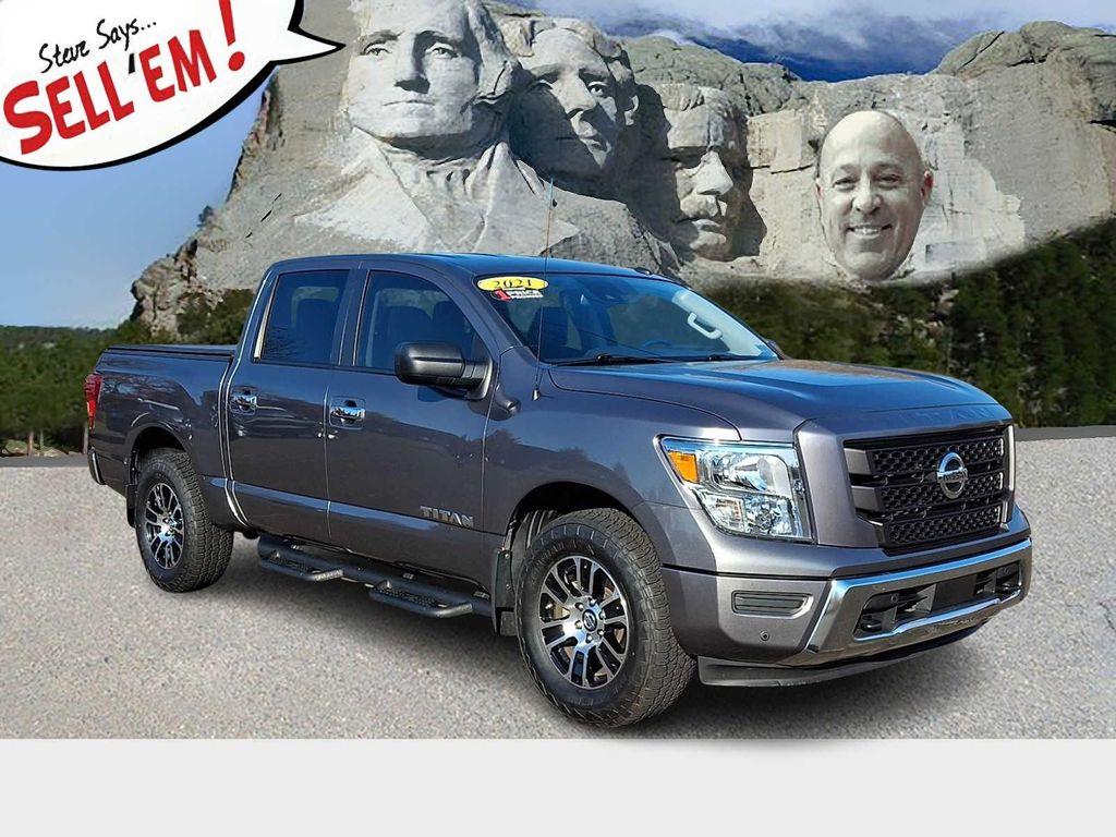 used 2021 Nissan Titan car, priced at $31,650