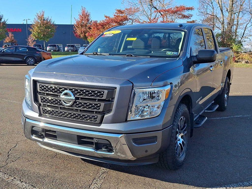 used 2021 Nissan Titan car, priced at $31,650