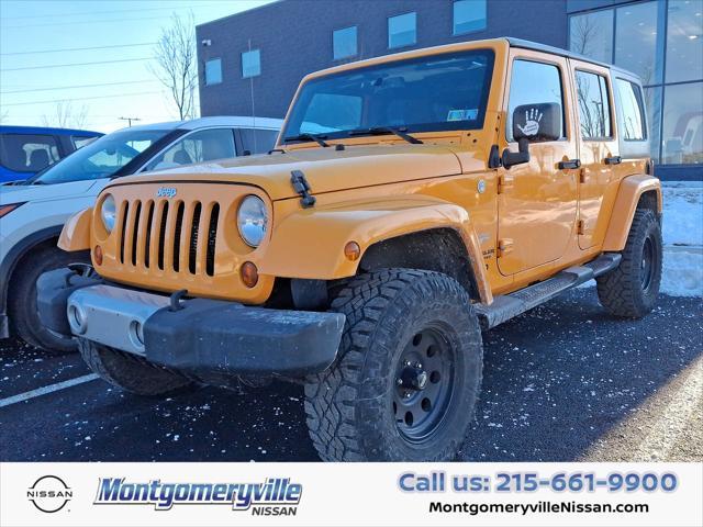 used 2013 Jeep Wrangler Unlimited car, priced at $13,998