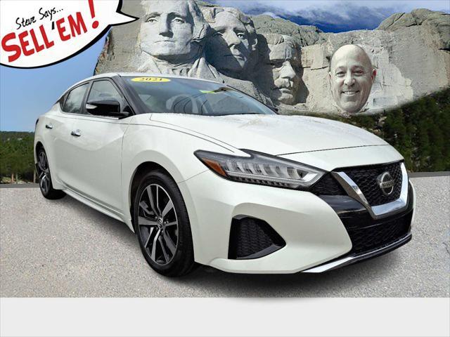 used 2021 Nissan Maxima car, priced at $24,998