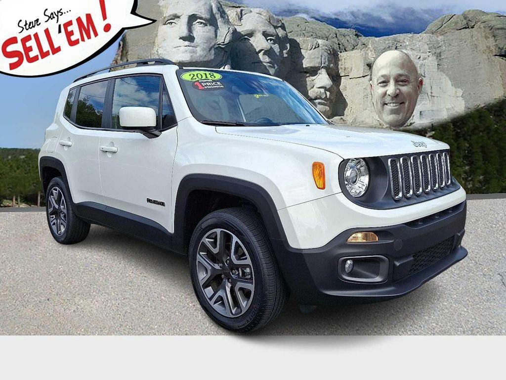 used 2018 Jeep Renegade car, priced at $15,658