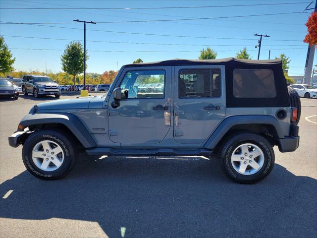 used 2015 Jeep Wrangler Unlimited car, priced at $19,998