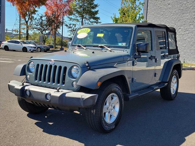 used 2015 Jeep Wrangler Unlimited car, priced at $19,998