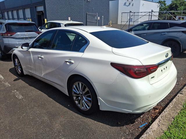 used 2021 INFINITI Q50 car, priced at $24,450