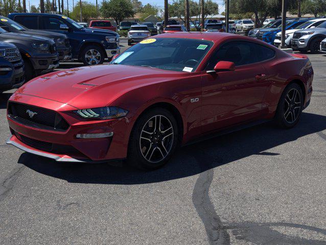 used 2021 Ford Mustang car, priced at $37,999