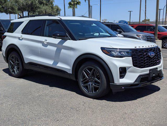 new 2025 Ford Explorer car, priced at $57,817
