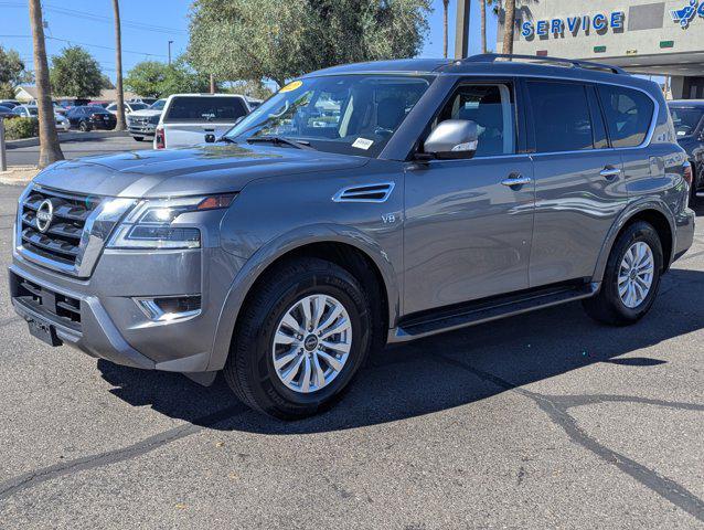 used 2022 Nissan Armada car, priced at $34,999