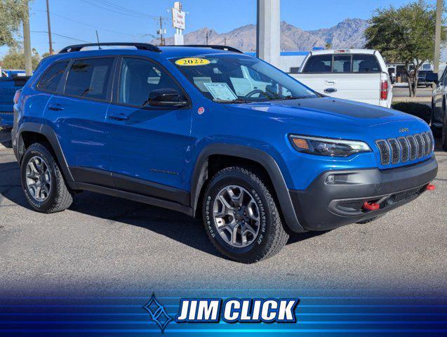 used 2022 Jeep Cherokee car, priced at $31,995