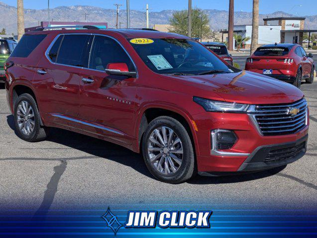 used 2022 Chevrolet Traverse car, priced at $40,999