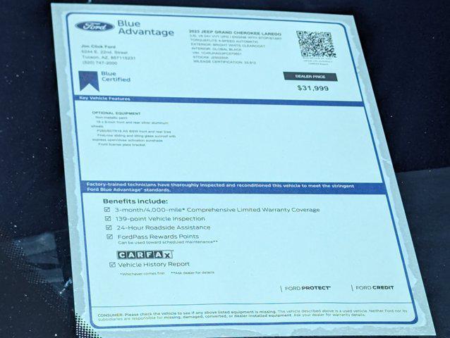 used 2023 Jeep Grand Cherokee car, priced at $31,999