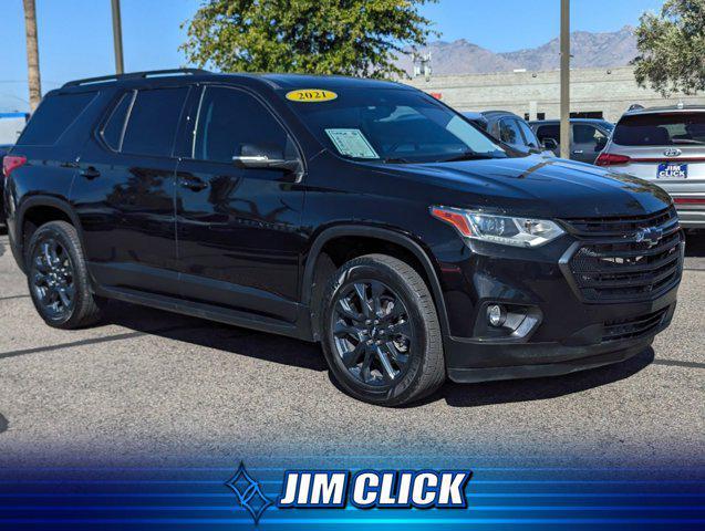 used 2021 Chevrolet Traverse car, priced at $27,498