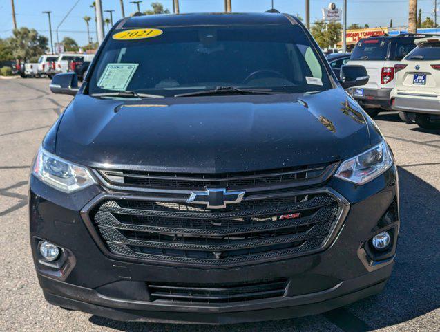 used 2021 Chevrolet Traverse car, priced at $27,498