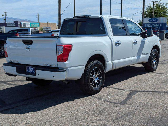 used 2021 Nissan Titan car, priced at $31,498