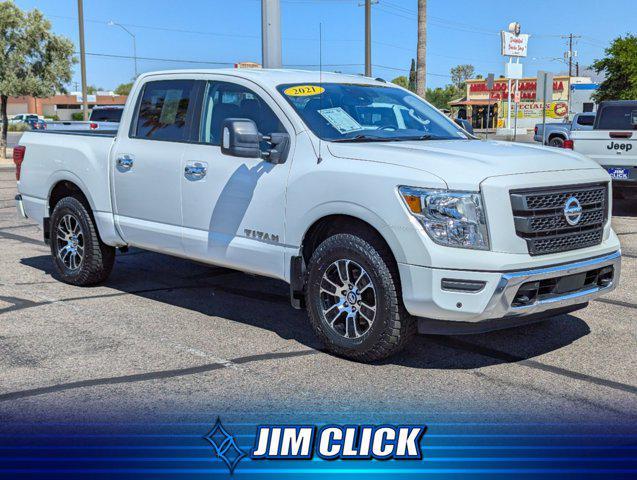 used 2021 Nissan Titan car, priced at $31,498