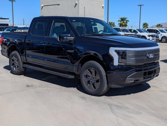 new 2025 Ford F-150 Lightning car, priced at $80,360