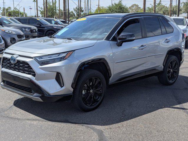 used 2022 Toyota RAV4 Hybrid car, priced at $35,999
