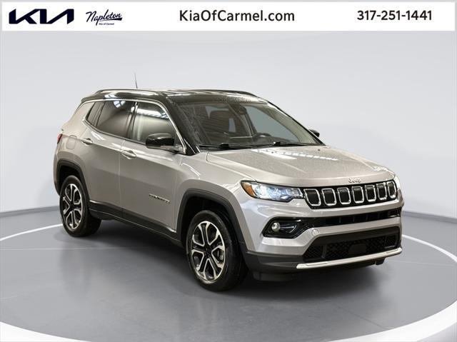 used 2022 Jeep Compass car, priced at $22,250