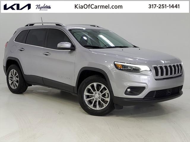 used 2021 Jeep Cherokee car, priced at $23,750