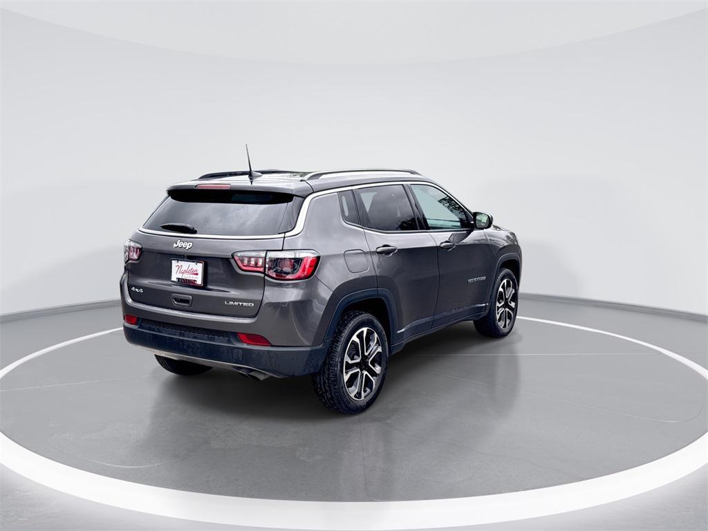 used 2022 Jeep Compass car, priced at $23,437