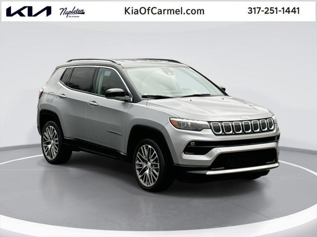 used 2022 Jeep Compass car, priced at $23,150