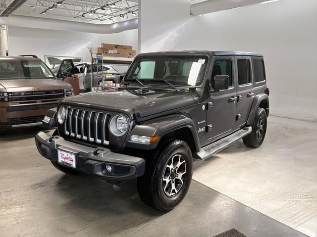 used 2018 Jeep Wrangler Unlimited car, priced at $22,250